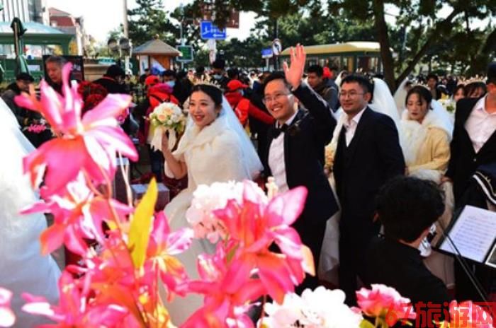 音乐集体婚礼在青岛浪漫举行